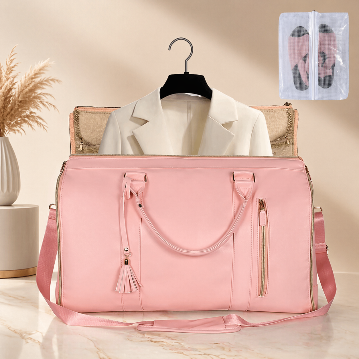 TravelDress Pro™ - Składana torba podróżna z funkcją pokrowca na ubrania bez zagnieceń